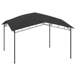 ZNTS Garden Gazebo 4x4x2.9 m Anthracite 180g/m 47823
