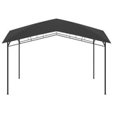 ZNTS Garden Gazebo 4x4x2.9 m Anthracite 180g/m 47823