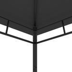 ZNTS Garden Gazebo 4x4x2.9 m Anthracite 180g/m 47823