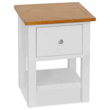 ZNTS Nightstands 2 pcs 36x30x47 cm Solid Oak Wood 3053418