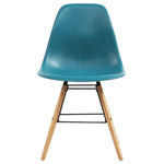 ZNTS 5 Piece Dining Set Plastic Turquoise 3054179