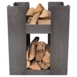 ZNTS RedFire Fire Pit Hollola Grey Steel 433448
