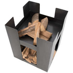 ZNTS RedFire Fire Pit Hollola Grey Steel 433448
