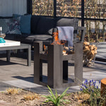 ZNTS RedFire Fire Pit Hollola Grey Steel 433448