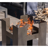 ZNTS RedFire Fire Pit Hollola Grey Steel 433448