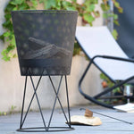 ZNTS RedFire Fire Basket Amarillo Black 441225