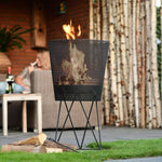 ZNTS RedFire Fire Basket Amarillo Black 441225