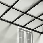 ZNTS Polycarbonate Sheets 12 pcs 6 mm 140x61 cm 146880