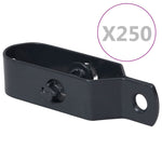ZNTS Fence Wire Tensioners 250 pcs 90 mm Steel Anthracite 146845