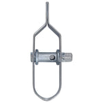 ZNTS Fence Wire Tensioners 250 pcs 100 mm Steel Silver 146859