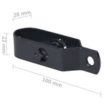 ZNTS Fence Wire Tensioners 100 pcs 100 mm Steel Anthracite 146865