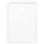 ZNTS Shower Base Tray ABS White 80x110 cm 146620