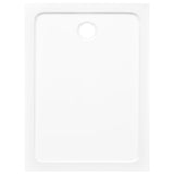 ZNTS Shower Base Tray ABS White 80x110 cm 146620
