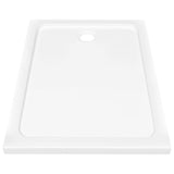 ZNTS Shower Base Tray ABS White 80x110 cm 146620