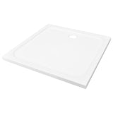 ZNTS Shower Base Tray ABS White 90x90 cm 146621