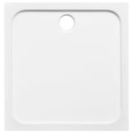 ZNTS Shower Base Tray ABS White 90x90 cm 146621