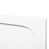 ZNTS Shower Base Tray ABS White 90x90 cm 146621