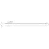 ZNTS Shower Base Tray ABS Black 70x100 cm 146623