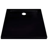 ZNTS Shower Base Tray ABS Black 80x90 cm 146626
