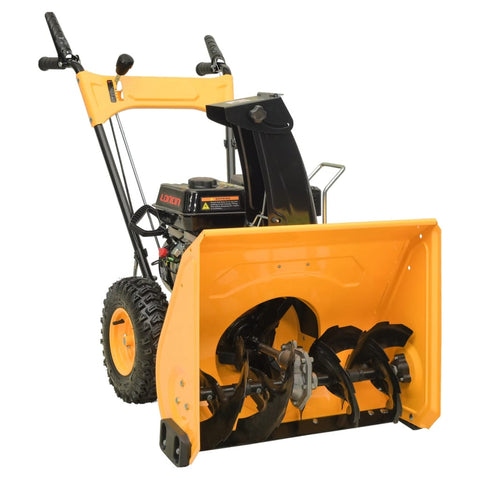 ZNTS Snow Thrower 6.5 HP Yellow and Black 146889