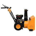 ZNTS Snow Thrower 6.5 HP Yellow and Black 146889
