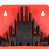 ZNTS 58 Pieces Clamping Set Steel T Slot M8 146700