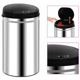 ZNTS Automatic Sensor Dustbin 40 L Stainless Steel 322693