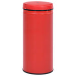 ZNTS Automatic Sensor Dustbin 80 L Carbon Steel Red 322709