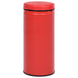 ZNTS Automatic Sensor Dustbin 80 L Carbon Steel Red 322709