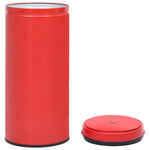 ZNTS Automatic Sensor Dustbin 80 L Carbon Steel Red 322709