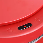 ZNTS Automatic Sensor Dustbin 80 L Carbon Steel Red 322709
