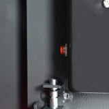 ZNTS Digital Safe with Fingerprint Dark Grey 35x25x25 cm 147216