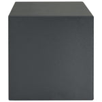 ZNTS Digital Safe with Fingerprint Dark Grey 35x25x25 cm 147216