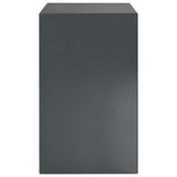 ZNTS Digital Safe with Fingerprint Dark Grey 35x31x50 cm 147217