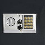 ZNTS Digital Safe with Double Door Dark Grey 35x31x80 cm 147220