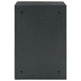 ZNTS Mechanical Safe Dark Grey 35x31x50 cm Steel 147226