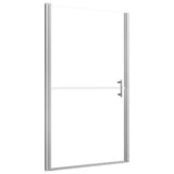 ZNTS Shower Door Frost Tempered Glass 100x178 cm 146660