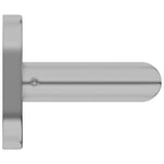 ZNTS Door Handle and Door Bar Set PZ 1000 mm Stainless Steel 146265
