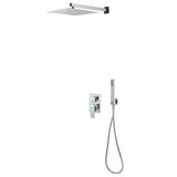 ZNTS Shower System Stainless Steel 201 Silver 147720