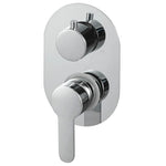 ZNTS Shower System Stainless Steel 201 Silver 147723