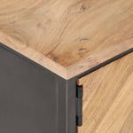 ZNTS Coffee Table 90x50x35 cm Solid Acacia Wood 323526