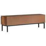ZNTS TV Cabinet 120x30x37 cm Solid Acacia Wood 323401