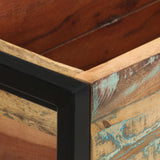 ZNTS Planter 90x20x68 cm Solid Reclaimed Wood 321940