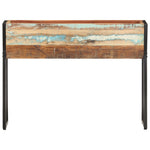 ZNTS Planter 90x20x68 cm Solid Reclaimed Wood 321940