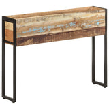 ZNTS Planter 90x20x68 cm Solid Reclaimed Wood 321940