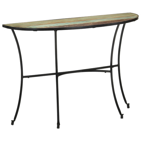ZNTS Side Table 110x40x77 cm Solid Reclaimed Wood 321949