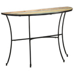 ZNTS Side Table 110x40x77 cm Solid Reclaimed Wood 321949