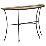 ZNTS Side Table 110x40x77 cm Solid Reclaimed Wood 321949