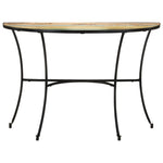 ZNTS Side Table 110x40x77 cm Solid Reclaimed Wood 321949