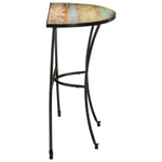 ZNTS Side Table 110x40x77 cm Solid Reclaimed Wood 321949